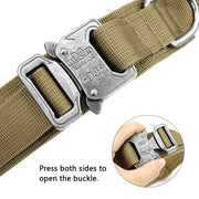 Military Tactical Dog Collar